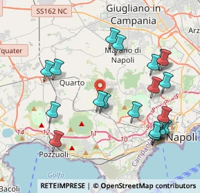 Mappa Via Giuseppe Occhialini, 80126 Napoli NA, Italia (4.732)