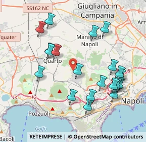 Mappa Via Giuseppe Occhialini, 80126 Napoli NA, Italia (4.422)
