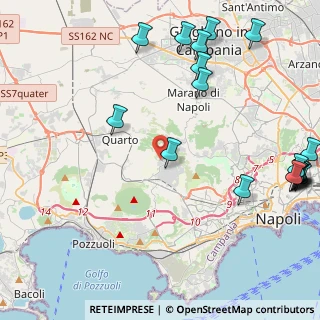 Mappa Via Giuseppe Occhialini, 80126 Napoli NA, Italia (6.47316)