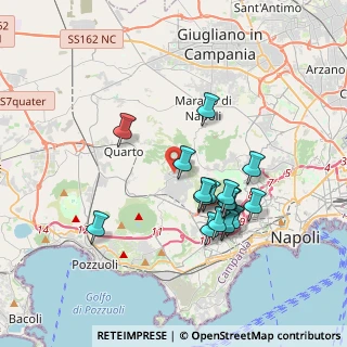 Mappa Via Beniamino Segrè, 80126 Napoli NA, Italia (3.54563)