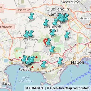 Mappa Via Beniamino Segrè, 80126 Napoli NA, Italia (4.489)
