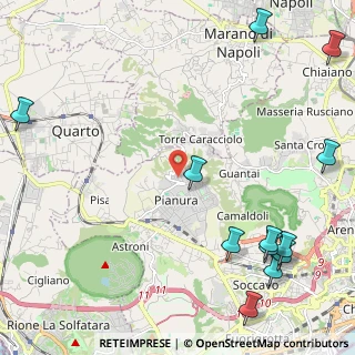 Mappa Via Beniamino Segrè, 80126 Napoli NA, Italia (3.45833)