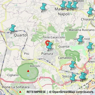 Mappa Via Beniamino Segrè, 80126 Napoli NA, Italia (3.74692)
