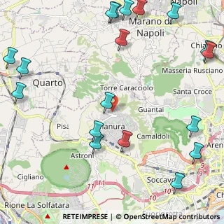 Mappa Via Beniamino Segrè, 80126 Napoli NA, Italia (3.34889)