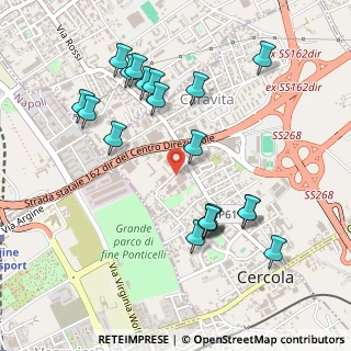 Mappa Via de Curtis A., 80040 Cercola NA, Italia (0.56)
