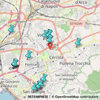 Mappa Via de Curtis A., 80040 Cercola NA, Italia (2.92938)