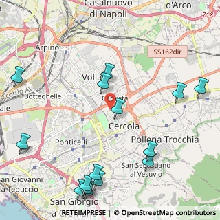 Mappa Via de Curtis A., 80040 Cercola NA, Italia (3.026)