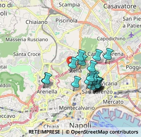 Mappa Napoli, 80136 Napoli NA, Italia (1.584)