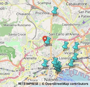 Mappa Napoli, 80136 Napoli NA, Italia (2.52167)