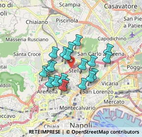 Mappa Napoli, 80136 Napoli NA, Italia (1.3665)