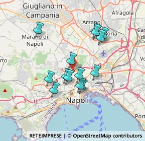 Mappa Napoli, 80136 Napoli NA, Italia (3.16714)