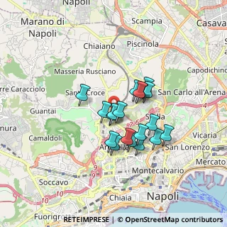 Mappa 80131 Napoli NA, Italia (1.35737)