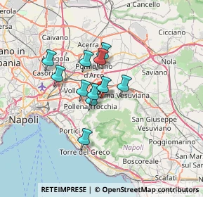 Mappa Via Luigi Esposito, 80048 Sant'Anastasia NA, Italia (5.00636)