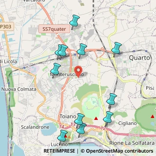 Mappa Traversa Monterusciello, 80078 Pozzuoli NA, Italia (2.51091)