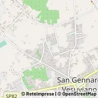 地図 San Gennaro Vesuviano