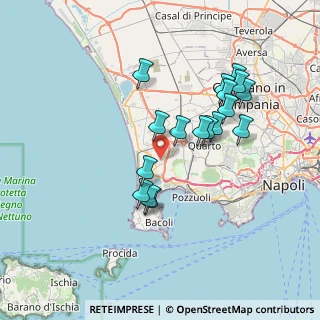 Mappa Via Amedeo Modigliani, 80078 Pozzuoli NA, Italia (7.10706)