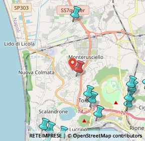 Mappa Via Amedeo Modigliani, 80078 Pozzuoli NA, Italia (3.35214)