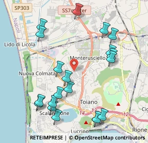 Mappa Via Amedeo Modigliani, 80078 Pozzuoli NA, Italia (2.5)