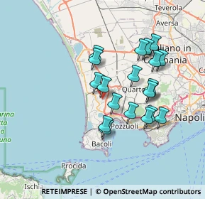 Mappa Via Amedeo Modigliani, 80078 Pozzuoli NA, Italia (6.768)