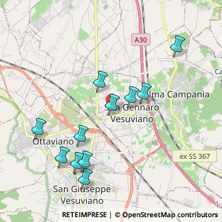 Mappa Via Cicella, 80040 San Gennaro Vesuviano NA, Italia (2.24727)