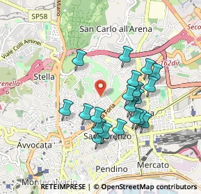 Mappa 80137 Napoli NA, Italia (0.8625)