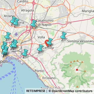 Mappa Viale dei Gerani, 80040 Cercola NA, Italia (6.45313)