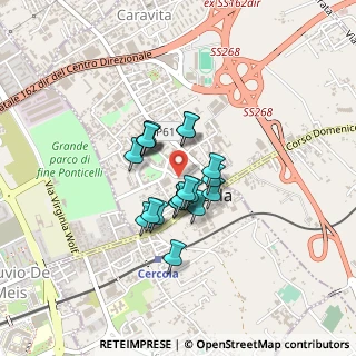 Mappa Via de Santis, 80040 Cercola NA, Italia (0.299)