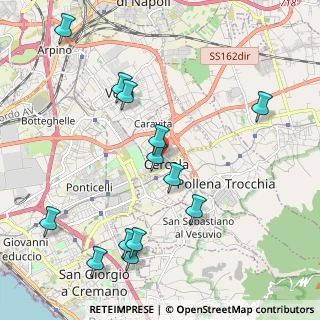 Mappa Via de Santis, 80040 Cercola NA, Italia (2.49538)