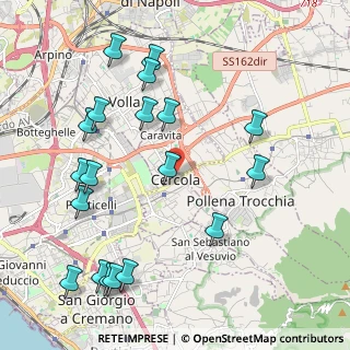 Mappa Viale G. Moscati, 80040 Cercola NA, Italia (2.61789)