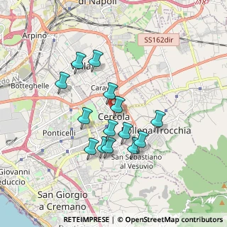 Mappa Viale G. Moscati, 80040 Cercola NA, Italia (1.63429)