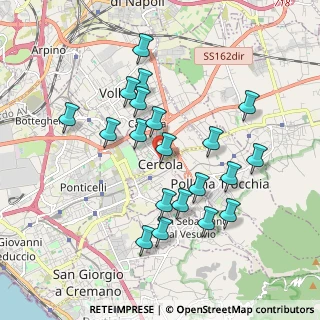 Mappa Viale G. Moscati, 80040 Cercola NA, Italia (1.9365)