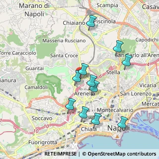 Mappa Via Sementini Antonio e Luigi, 80131 Napoli NA, Italia (2.00727)