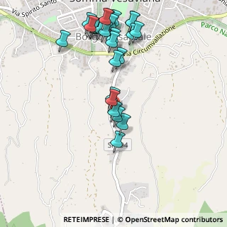 Mappa Via S. M. Grazie a Castello, 80049 Somma Vesuviana NA, Italia (0.588)