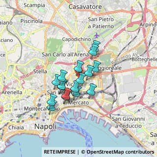 Mappa Via Ferrante Loffredo, 80141 Napoli NA, Italia (1.36353)