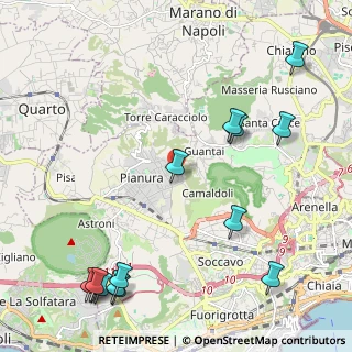 Mappa Via Artemisia Gentieschi, 80126 Napoli NA, Italia (3.12143)