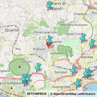 Mappa Via Artemisia Gentieschi, 80126 Napoli NA, Italia (3.60083)