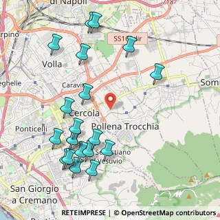 Mappa Via Alveo Pollena, 80040 Pollena Trocchia NA, Italia (2.5745)