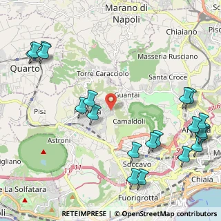 Mappa Via Vicinale dei Monti, 80126 Napoli NA, Italia (3.0935)