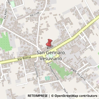Mappa Piazza Regina Margherita, 2, 80040 San Gennaro Vesuviano, Napoli (Campania)