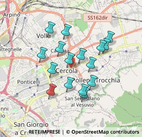 Mappa Via Garibaldi, 80040 Pollena Trocchia NA, Italia (1.62188)
