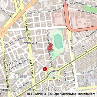 Mappa Via Alfonso d'Avalos,  16, 80141 Napoli, Napoli (Campania)