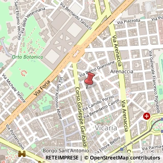 Mappa Via Carlo della Gatta, 50, 80141 Napoli, Napoli (Campania)