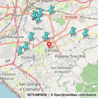 Mappa 80040 Cercola NA, Italia (2.63545)