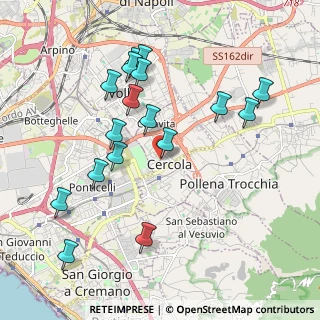 Mappa 80040 Cercola NA, Italia (2.20529)