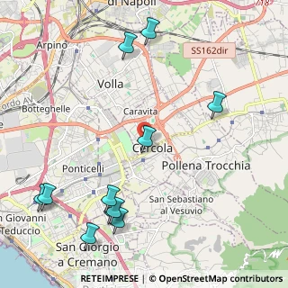 Mappa 80040 Cercola NA, Italia (2.89182)