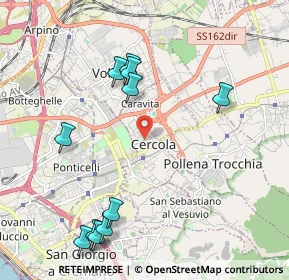Mappa 80040 Cercola NA, Italia (2.54727)