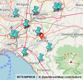 Mappa 80040 Cercola NA, Italia (4.72235)