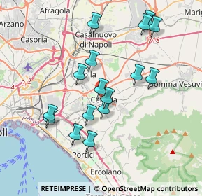 Mappa 80040 Cercola NA, Italia (3.82375)
