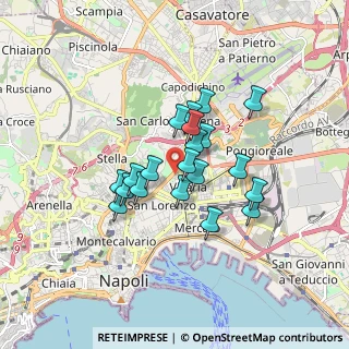 Mappa Via Sant' Antonio Abate, 80141 Napoli NA, Italia (1.362)