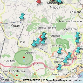 Mappa Via Rocco Scotellaro, 80126 Napoli NA, Italia (3.1175)